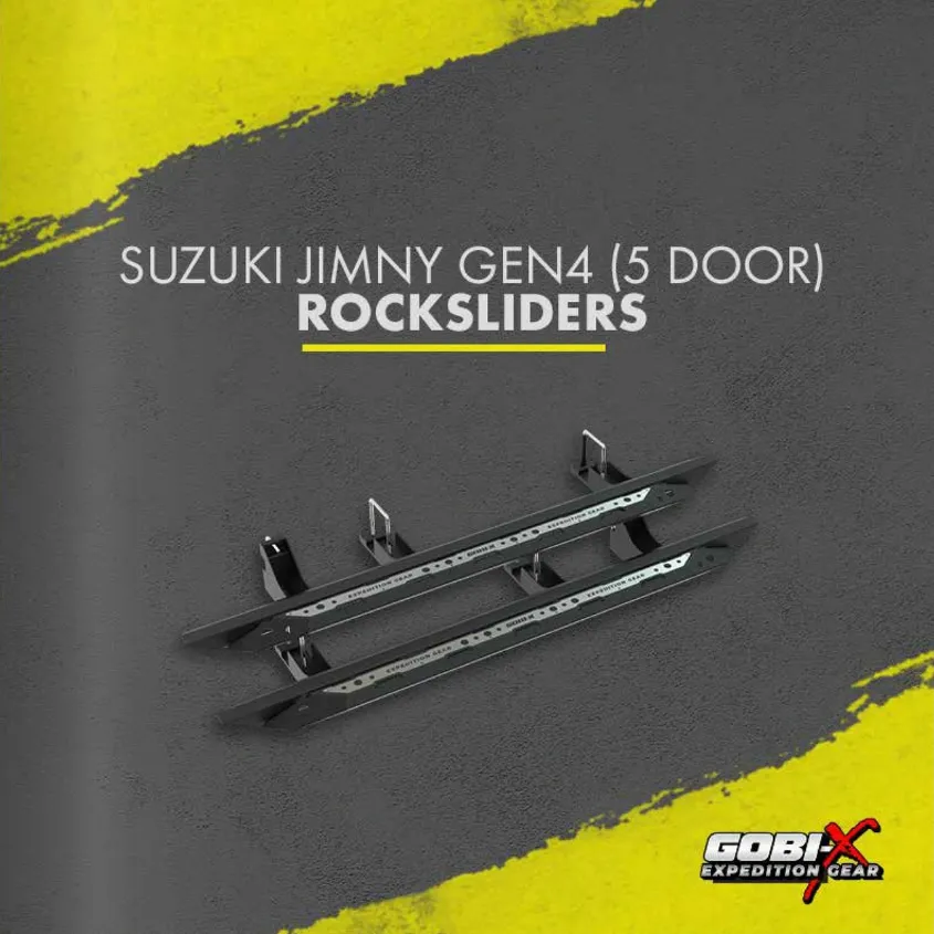 [P012] Rock Sliders-5 Door (Gobi-X)