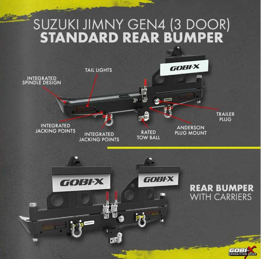[P010] Rear Bumper (Gobi-X)