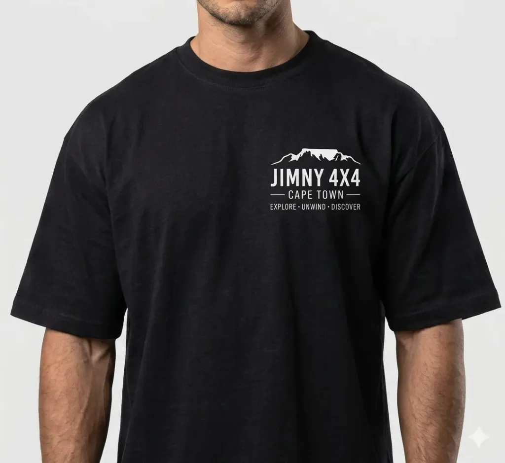 Men's Premium Black Heavyweight - Oversized T-Shirt (S)